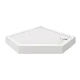Qtap Diamond Душовий піддон 90x90x12 см, білий (309912) (DIAMOND309912)