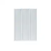 Штора на ванну Qtap Gemini WHI40114RP4 стекло Pear 4 мм, 100x140 см (GEMWHI40114RP4)