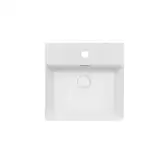 Раковина Qtap Nando C 405х405х125 White с донным клапаном QT12117040CW