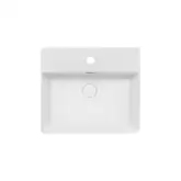 Раковина Qtap Nando C 500х420х125 White с донным клапаном QT12117050CW