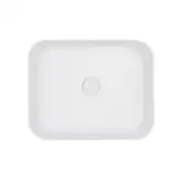 Раковина-чаша Qtap Tern 500x390x140 White с донным клапаном QT17112195W