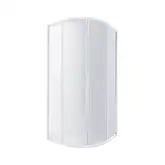 Душевая кабина Qtap Taurus WHI1099AC6 90x90 см, стекло Clear 6 мм, покрытие CalcLess без поддона (TAUWHI1099AC6)