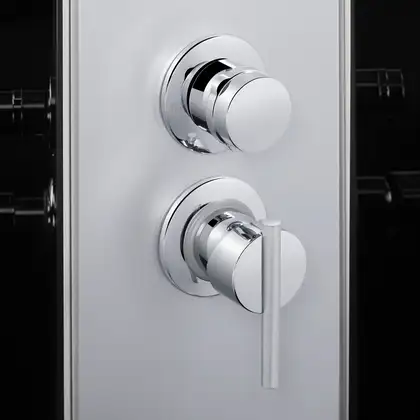Душевой бокс Lidz Tani SB80x80.SAT.LOW.GR, стекло тонированное 4 мм без поддона (LTSB8080SATLOWGR)