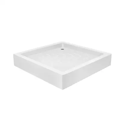 Набор Lidz душевая кабина Wawel SC80x80.SAT.LOW.FR, стекло Frost 4 мм + поддон Mazur (LWASC8080SATLOWFR2SET)