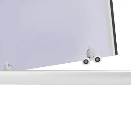 Набор Lidz душевая кабина Wawel SC80x80.SAT.LOW.GR, стекло тонированное 4 мм + поддон Mazur (LWASC8080SATLOWGR2SET)
