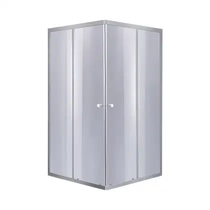 Душевая кабина Lidz Wawel SC90x90.SAT.LOW.GR, стекло тонированное 4 мм без поддона (LWASC9090SATLOWGR2)
