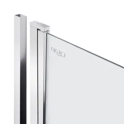 Душевая кабина Qtap Gemini CRM1011SC6 100x100 см, стекло Clear 6 мм, покрытие CalcLess без поддона (GEMCRM1011SC6)