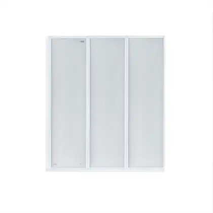 Штора на ванну Qtap Gemini WHI401214RP4 стекло Pear 4 мм, 120x140 см (GEMWHI401214RP4)