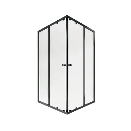 Душевая кабина Qtap Pisces BLA107-9SC5 75-90x75-90 см, стекло Clear 5 мм без поддона (PISBLA1079SC5)