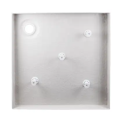 Набор Qtap душевая кабина Presto New CRM1099SC5 Clear 2020х900х900 мм + поддон Tern 309912C 90x90x12 см с сифоном (PRENEWCRM1088SC5SET)