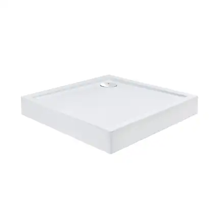 Набор Qtap душевая кабина Presto New CRM1099SC5 Clear 2020х900х900 мм + поддон Tern 309912C 90x90x12 см с сифоном (PRENEWCRM1088SC5SET)