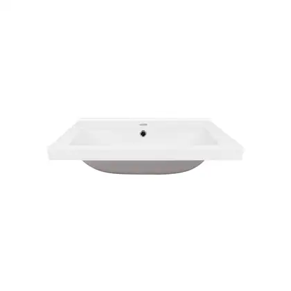 Раковина Qtap Albatross 5C 600х480х210 White с донным клапаном QT01115060CW