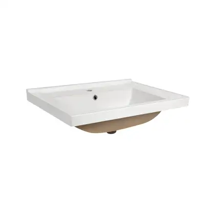 Раковина Qtap Albatross Q 600х480х230 White с донным клапаном QT01115060QW Раковина Qtap Albatross Q 600х480х230 White с донным клапаном QT01115060QW