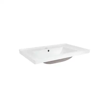 Раковина Qtap Albatross 5C 800х480х210 White с донным клапаном QT01115080CW Раковина Qtap Albatross 5C 800х480х210 White с донным клапаном QT01115080CW