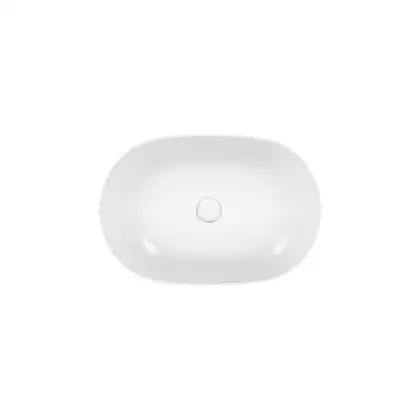 Раковина-чаша Qtap Cardinal 600х400х145 White с донным клапаном QT04117060IW