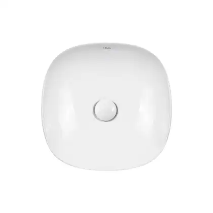 Раковина-чаша Qtap Kolibri 370х370х120 White с донным клапаном QT10118037FW Раковина-чаша Qtap Kolibri 370х370х120 White с донным клапаном QT10118037FW