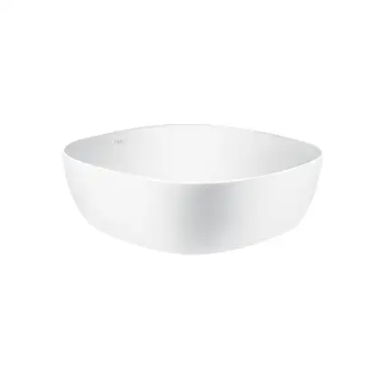 Раковина-чаша Qtap Kolibri 370х370х120 White с донным клапаном QT10118037FW Раковина-чаша Qtap Kolibri 370х370х120 White с донным клапаном QT10118037FW