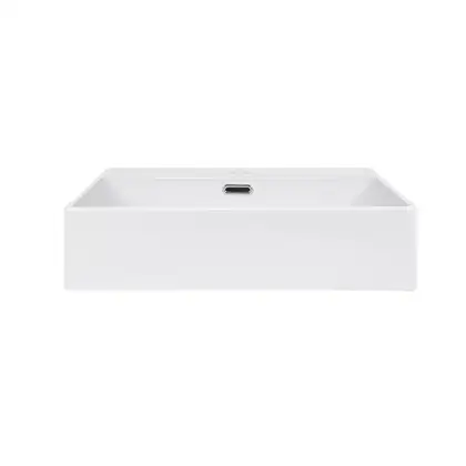 Раковина Qtap Nando K 500х355х125 White с донным клапаном QT12117050KW
