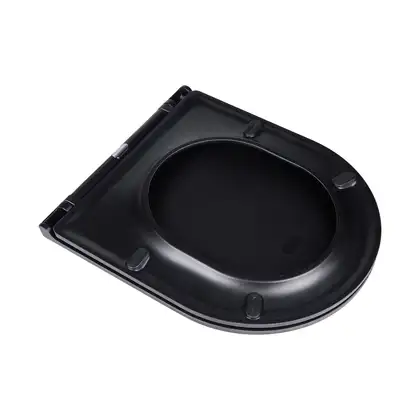 Унитаз подвесной Qtap Virgo безободковый с сиденьем Soft-close QT1833051ERMB Унитаз подвесной Qtap Virgo безободковый с сиденьем Soft-close QT1833051ERMB