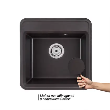Кухонная мойка Qtap CS 5151 Coffee (QTCS5151COF) Кухонная мойка Qtap CS 5151 Coffee (QTCS5151COF)