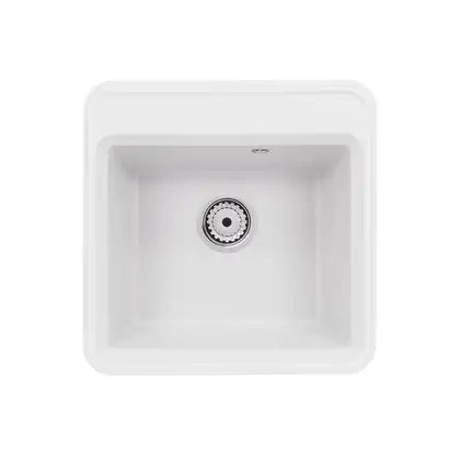Кухонная мойка Qtap CS 5151 White (QTCS5151WHI)