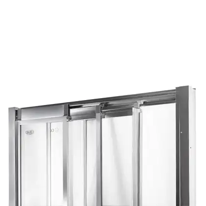 Душевая дверь в нишу Qtap Uniford CRM207.C4 68-71x185 см, стекло Clear 4 мм, покрытие CalcLess (UNICRM207C4)