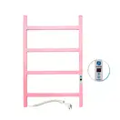 Navin Рушникосушарка Nordic 500х800 Pink Digital, ліва, рожева (з таймером) 10-941152-5080