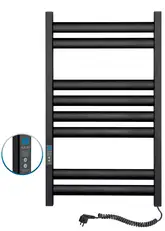 Navin Рушникосушарка Ellipse 500х800 Digital права (чорний муар) 12-245052-5080