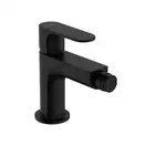 Смеситель для биде Hansgrohe Rebris S (цвет - чёрный матовый), с металлическим донным клапаном 72212670