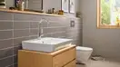 Hansgrohe Rebris E Змішувач для раковини високий, хром (72576000)