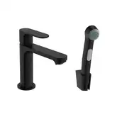 Hansgrohe Rebris S 110 Смеситель для умывальника, Matt Black (72215670)