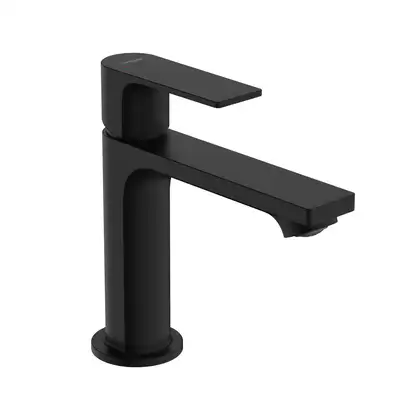 Hansgrohe Rebris E 110 Змішувач для умивальника, Matt Black (72557670) Hansgrohe Rebris E 110 Змішувач для умивальника, Matt Black (72557670)