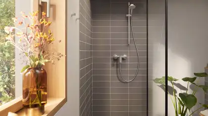 Hansgrohe Rebris E Змішувач для душу, хром (72650000)