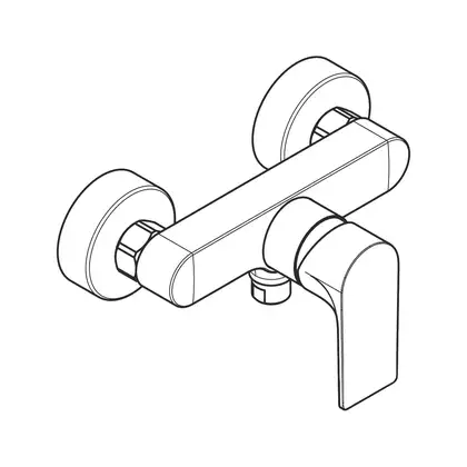 Hansgrohe Rebris E Змішувач для душу, хром (72650000)