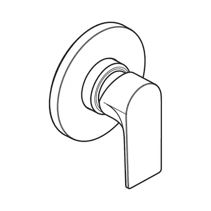 Hansgrohe Rebris E Змішувач для душу, чорний матовий (72658670) Hansgrohe Rebris E Змішувач для душу, чорний матовий (72658670)