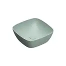 Раковина накладная на столешницу Catalano Green Lux Сolori 40 х 40 х h14 см, цвет - зелёный матовый 140APGRLXVS