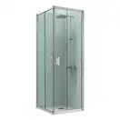 Душевая кабина Devit Eco 90 х 90 х h190 см (профиль - хром, стекло - прозрачное), без поддона ECO3099