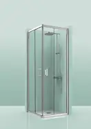 Душевая кабина Devit Eco 90 х 90 х h190 см (профиль - хром, стекло - прозрачное), без поддона ECO3099