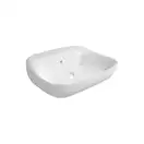 Раковина подвесная Flaminia Fluo 60 х 49 х h20 см, цвет - Latte opaco (матовый) FU60L Latte