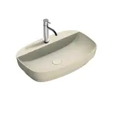 Раковина полувстраиваемая Catalano Green Lux Сolori 42 х 60 х h14 см, цвет - серый матовый 165GRLXNGS