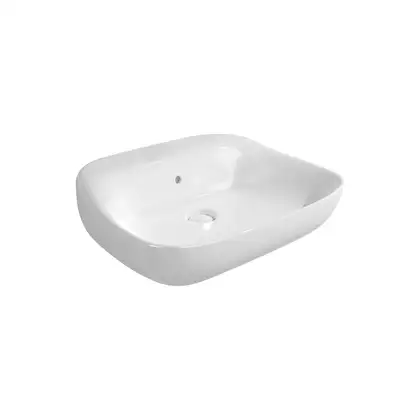 Раковина подвесная Flaminia Fluo 60 х 49 х h20 см, цвет - Latte opaco (матовый) FU60L Latte
