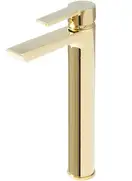 Смеситель для раковины (умывальника) REA ARGUS GOLD золотой высокий (REA-B6213)