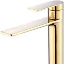 Rea Storm Gold Змішувач для раковини, золотий (REA-B9983)