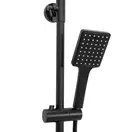 Душевой гарнитур REA SOUL BLACK  с изливом (REA-B9998)