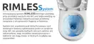 Rea IVO Підвісний унітаз Rimless, білий (REA-C9201)
