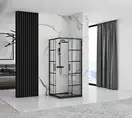 Душевая кабина REA CONCEPT BLACK 90х90 (REA-K5478)