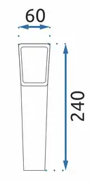 Душевая лейка REA ECO POWER + шланг + держатель хром (REA-P8586)