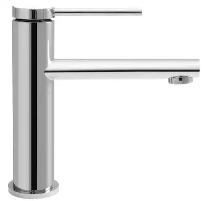 Смеситель для раковины (умывальника) REA OVAL CHROME хром низкий (REA-B6514)