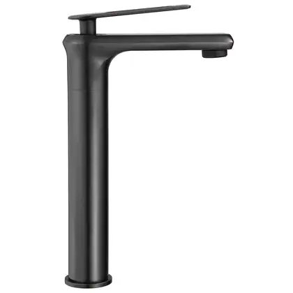Смеситель для раковины (умывальника) REA BLADE OLD BLACK черний высокий (REA-B9974) Смеситель для раковины (умывальника) REA BLADE OLD BLACK черний высокий (REA-B9974)
