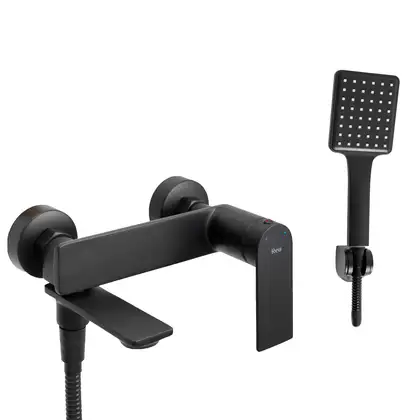 Rea Storm Black Змішувач для ванни, чорний (REA-B9989)